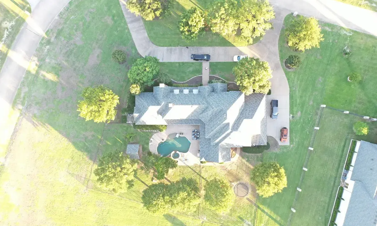 New shingle roof installation on a home in Dexter